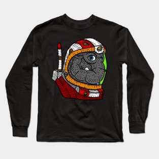 oli the space elephant, astronaut oli. Long Sleeve T-Shirt